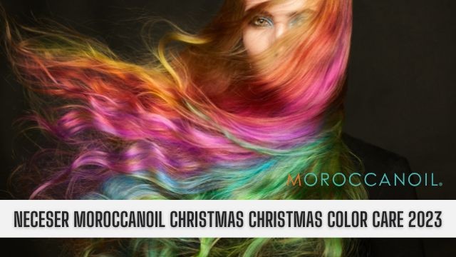 Brillo y Color Duradero: Con el NECESER MOROCCANOIL CHRISTMAS COLOR CARE 2023